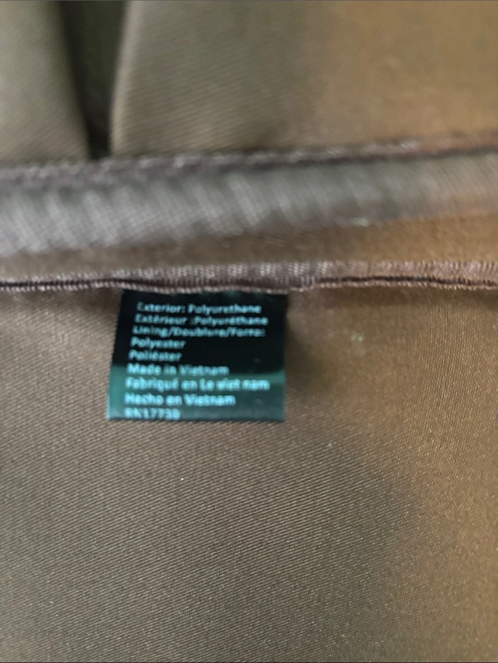 Brown Laptop Zipper Sleeve with Front Zipper Pocket 16”x12” Men or Women’s